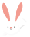 An Easter bunny