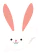 An Easter bunny